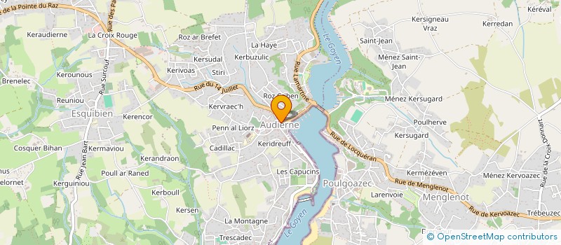 localisation de l'entreprise MONSIEUR JEROME DONNART  PLOUHINEC