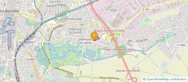 localisation de l'entreprise MONSIEUR JEROME DORLEANS  LA ROCHELLE