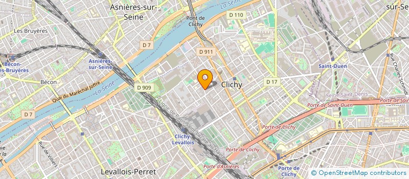 localisation de l'entreprise MONSIEUR JEROME DORMION à CLICHY