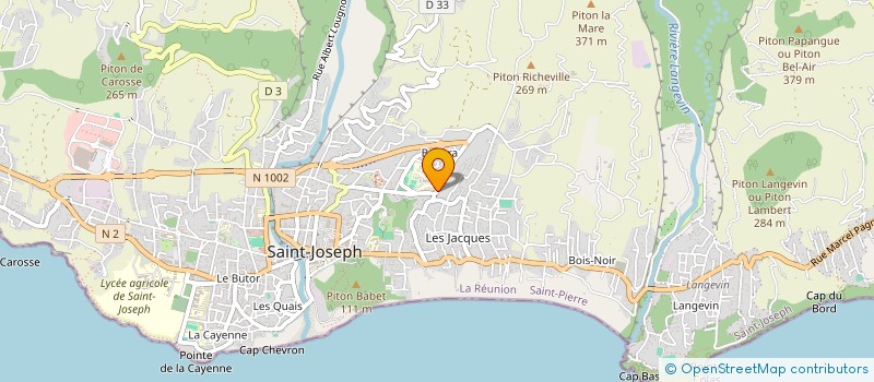 localisation de l'entreprise MONSIEUR JEROME DORR à SAINT-JOSEPH