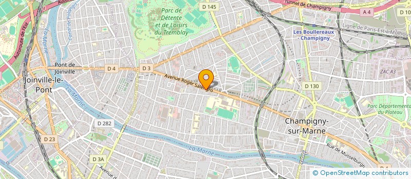 localisation de l'entreprise MONSIEUR JEROME DOS REIS FERNANDES à CHAMPIGNY-SUR-MARNE