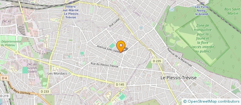 localisation de l'entreprise MONSIEUR JEROME DOS SANTOS DA CRUZ à CHAMPIGNY-SUR-MARNE