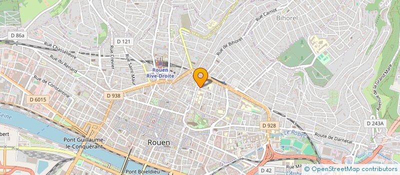 localisation de l'entreprise MONSIEUR JEROME DOUILLET à ROUEN