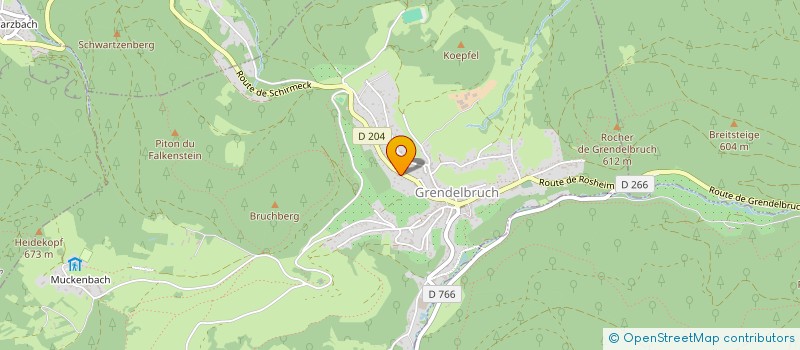 localisation de l'entreprise MONSIEUR JEROME DREVICI  GRENDELBRUCH