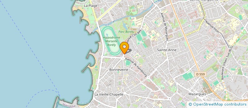 localisation de l'entreprise MONSIEUR JEROME DREYFUS  MARSEILLE