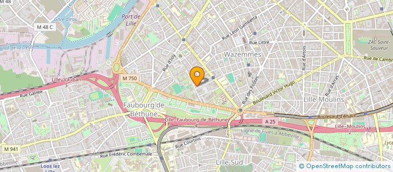 localisation de l'entreprise MONSIEUR JEROME DRUELLE à LILLE