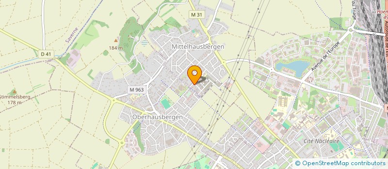 localisation de l'entreprise MONSIEUR JEROME DRULANG  MITTELHAUSBERGEN