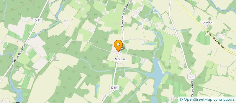 localisation de l'entreprise MONSIEUR JEROME DUBEDAT à LABASTIDE D'ARMAGNAC