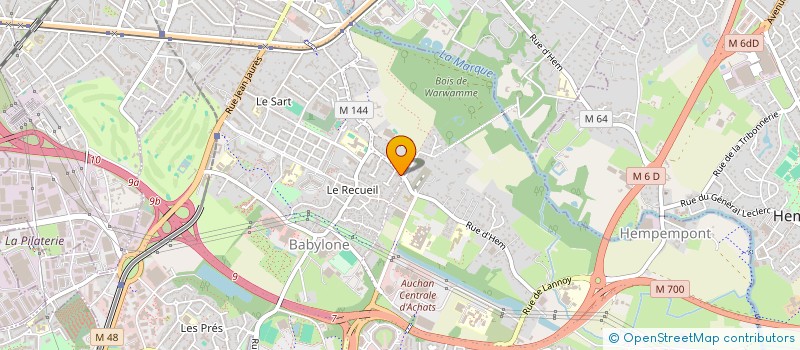 localisation de l'entreprise MONSIEUR JEROME DUBIM à VILLENEUVE-D'ASCQ