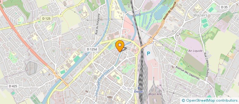 localisation de l'entreprise MONSIEUR JEROME DUBOIS à DOUAI