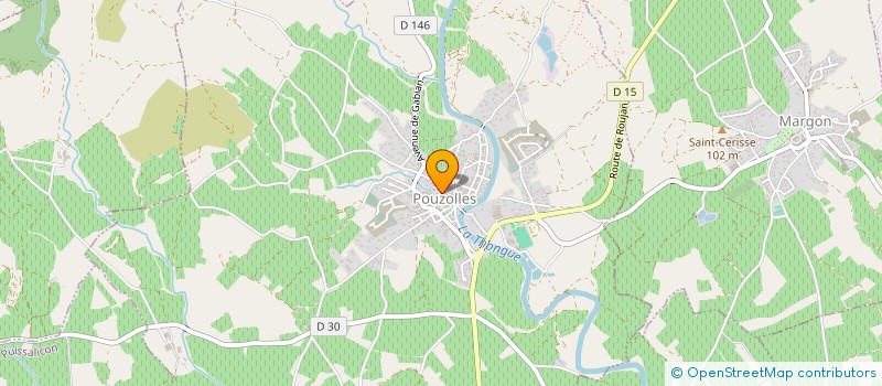 localisation de l'entreprise MONSIEUR JEROME DUBOIS  POUZOLLES