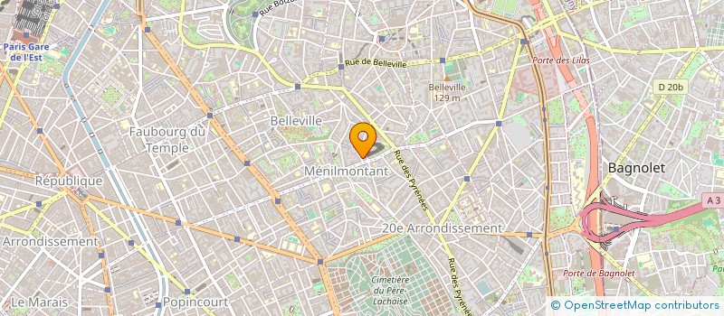 localisation de l'entreprise MONSIEUR JEROME DUBOS  PARIS