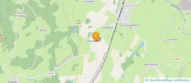 localisation de l'entreprise MONSIEUR JEROME DUBOUIS à LAVAUFRANCHE