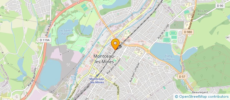localisation de l'entreprise MONSIEUR JEROME DUBREUIL à MONTCEAU-LES-MINES