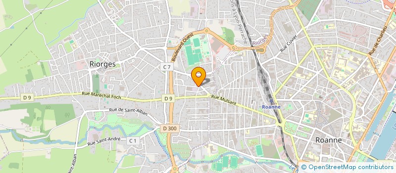 localisation de l'entreprise MONSIEUR JEROME DUBUY à RIORGES