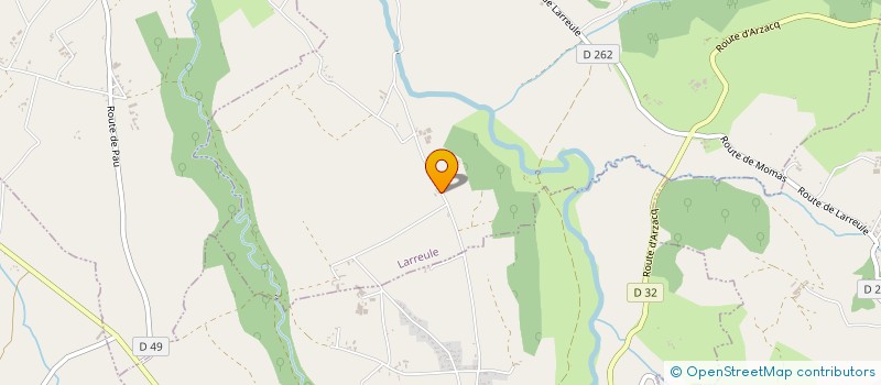 localisation de l'entreprise MONSIEUR JEROME DUCASSOU  LONS