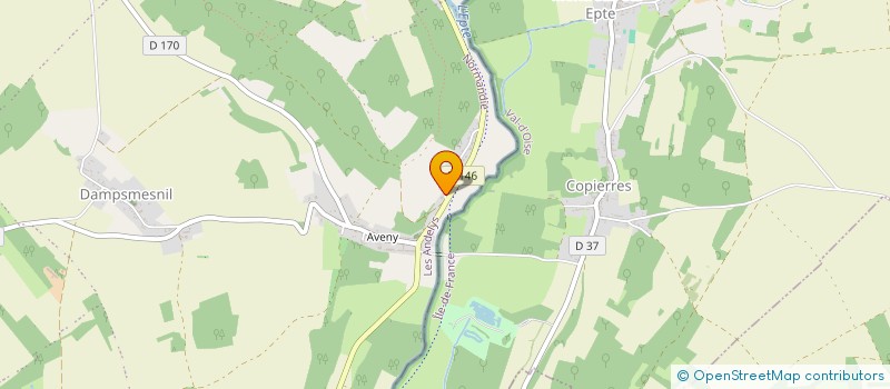 localisation de l'entreprise MONSIEUR JEROME DUCHAT  VEXIN-SUR-EPTE