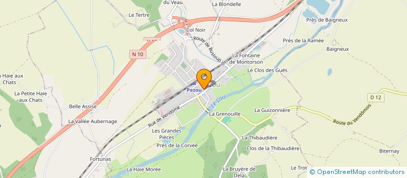 localisation de l'entreprise MONSIEUR JEROME DUCHAUD  CAVAN