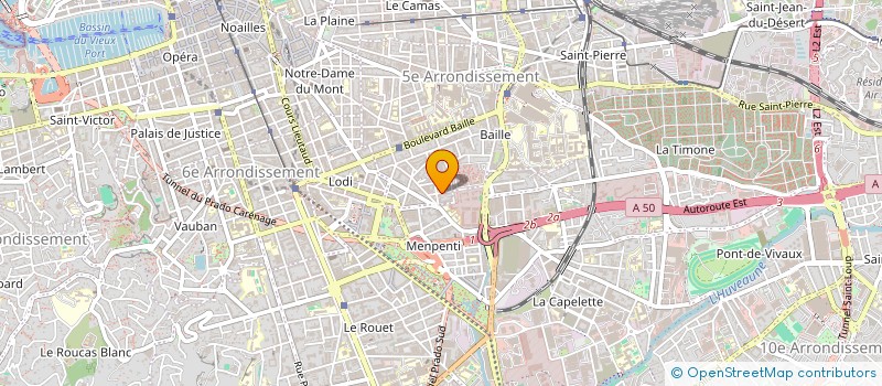 localisation de l'entreprise MONSIEUR JEROME DUCROUX à MARSEILLE