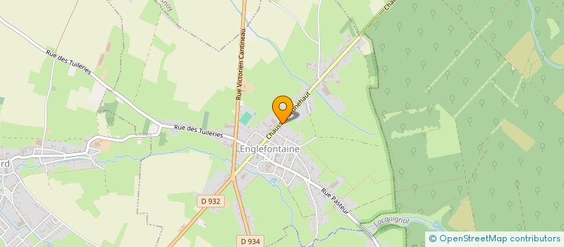 localisation de l'entreprise MONSIEUR JEROME DUEZ  ENGLEFONTAINE