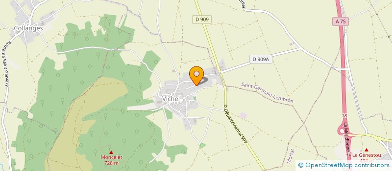 localisation de l'entreprise MONSIEUR JEROME DUFOUR  VICHEL