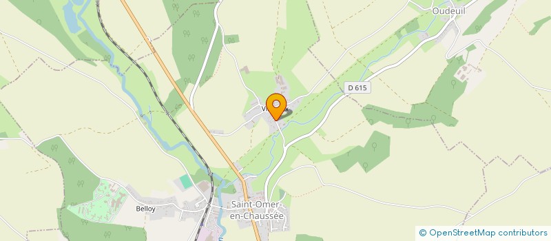 localisation de l'entreprise MONSIEUR JEROME DUHAMEL  SAINT-OMER-EN-CHAUSSEE