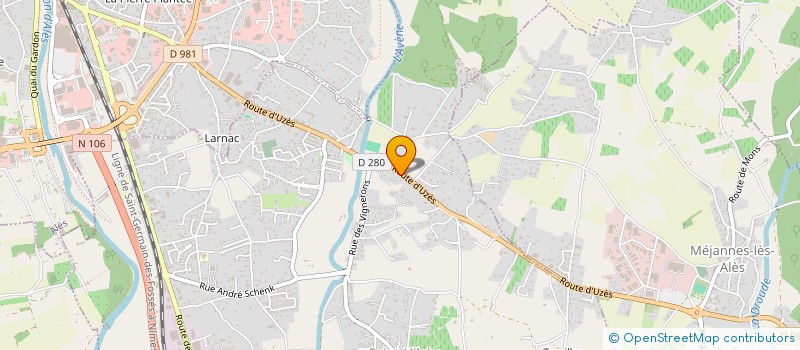 localisation de l'entreprise MONSIEUR JEROME DUMAS  SAINT-HILAIRE-DE-BRETHMAS