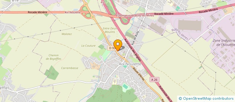 localisation de l'entreprise MONSIEUR JEROME DUMEZ  AIX-NOULETTE