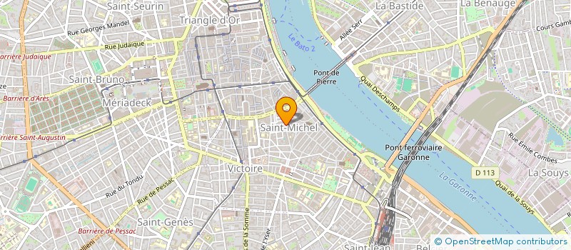 localisation de l'entreprise MONSIEUR JEROME DUMOND  BORDEAUX