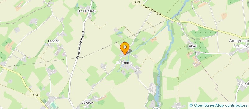 localisation de l'entreprise MONSIEUR JEROME DUMONT  SOULEUVRE EN BOCAGE