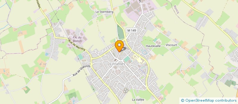 localisation de l'entreprise MONSIEUR JEROME DUMORTIER à LINSELLES