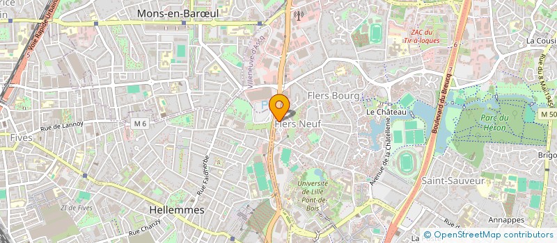 localisation de l'entreprise MONSIEUR JEROME DUPREYS à VILLENEUVE-D'ASCQ