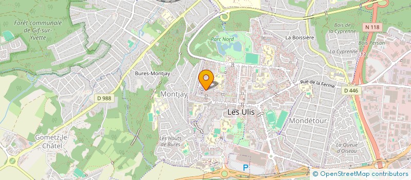 localisation de l'entreprise MONSIEUR JEROME DUPUIS à LES ULIS