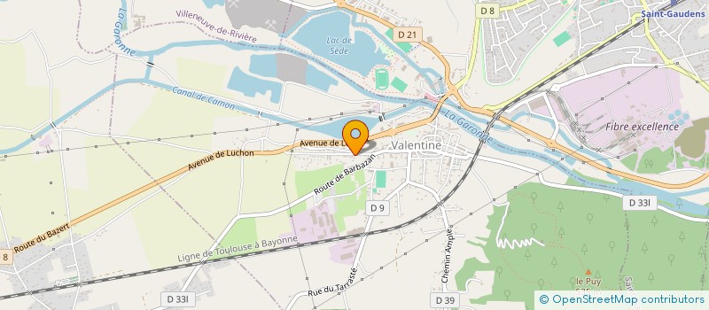 localisation de l'entreprise MONSIEUR JEROME DUPUY  VALENTINE