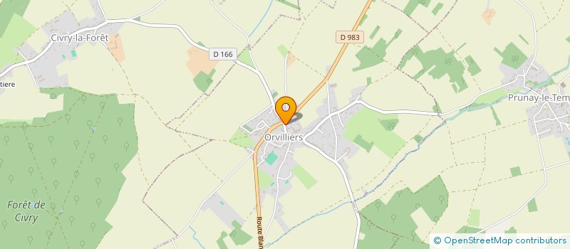 localisation de l'entreprise MONSIEUR JEROME DURAND  OSMOY