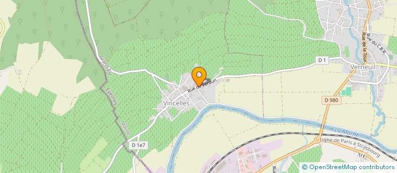 localisation de l'entreprise MONSIEUR JEROME DURDON  VINCELLES