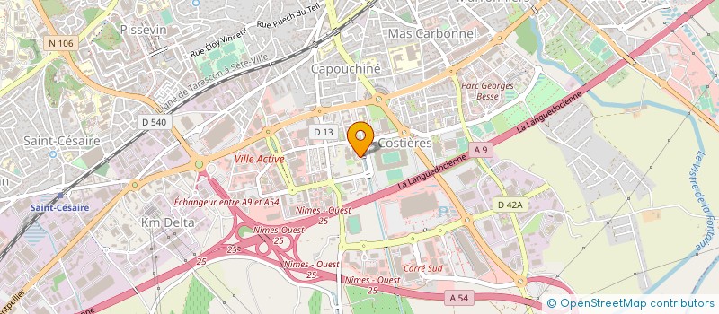 localisation de l'entreprise MONSIEUR JEROME DURET  NIMES