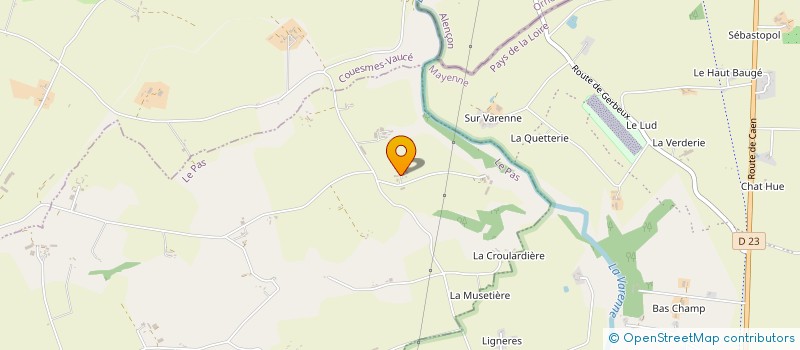 localisation de l'entreprise MONSIEUR JEROME DUROY  LE PAS