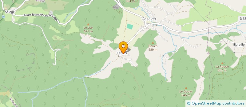 localisation de l'entreprise MONSIEUR JEROME DURRIEU à CAZAVET