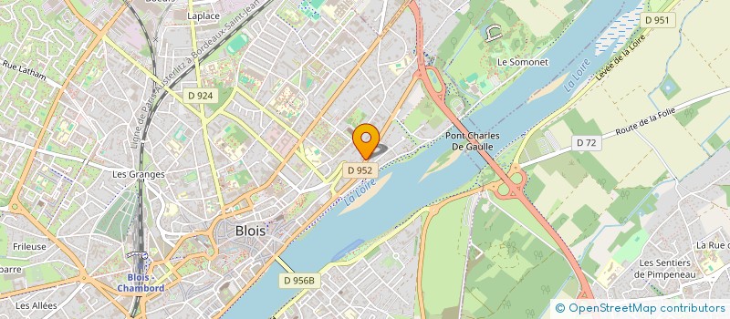 localisation de l'entreprise MONSIEUR JEROME DUTAC  BLOIS