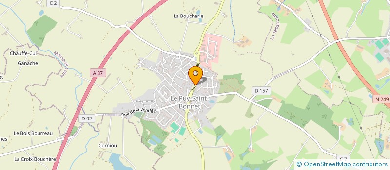 localisation de l'entreprise MONSIEUR JEROME DUVAL à CHOLET