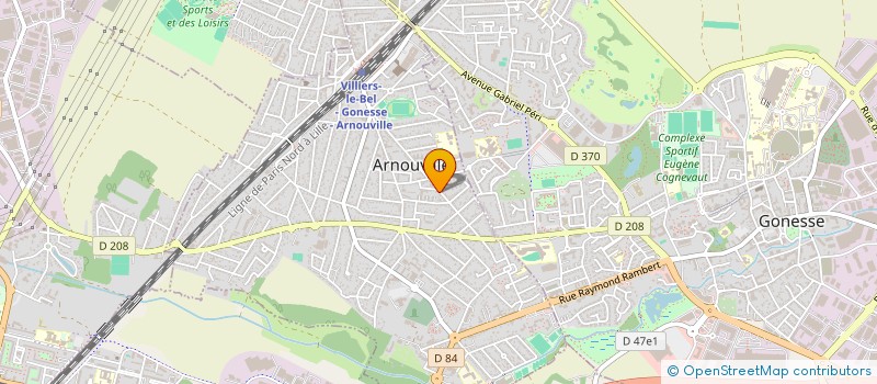 localisation de l'entreprise MONSIEUR JEROME ELINE à ARNOUVILLE