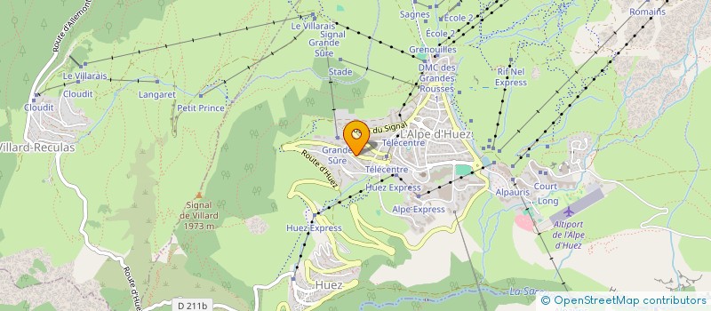 localisation de l'entreprise MONSIEUR JEROME EMIEUX  HUEZ