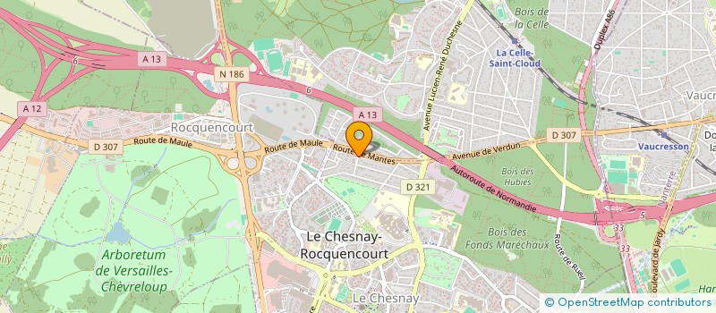 localisation de l'entreprise MONSIEUR JEROME EPAILLARD  LE CHESNAY-ROCQUENCOURT