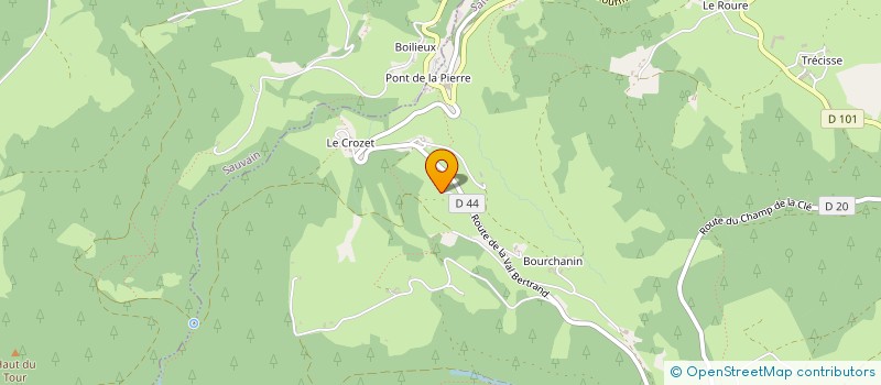 localisation de l'entreprise MONSIEUR JEROME EPICE  SAINT-BONNET-LE-COURREAU