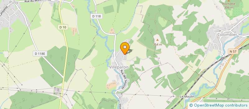 localisation de l'entreprise MONSIEUR JEROME FAIVRE-RAMPANT  VILLEPAROIS