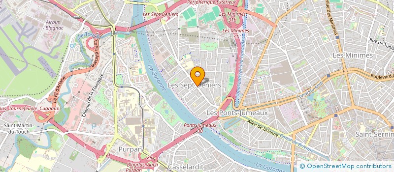 localisation de l'entreprise MONSIEUR JEROME FALGUIERES à TOULOUSE