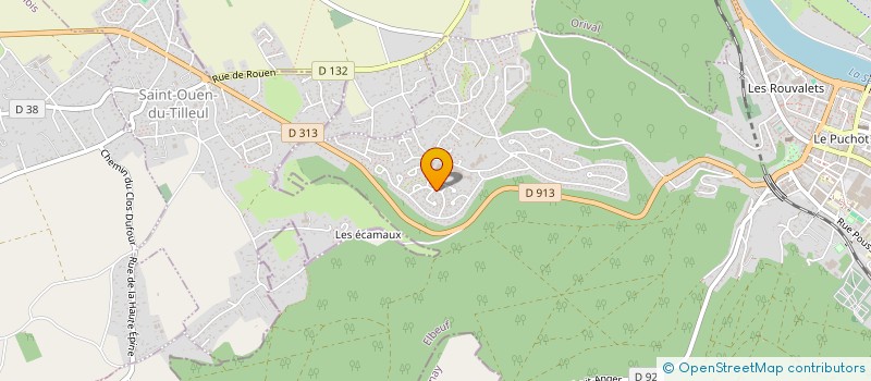 localisation de l'entreprise MONSIEUR JEROME FAOU  ELBEUF