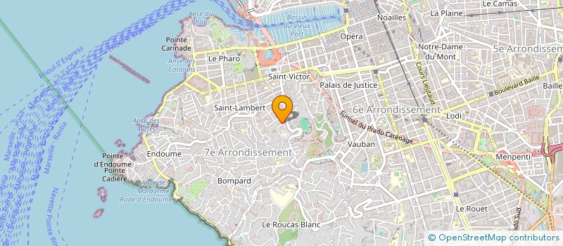 localisation de l'entreprise MONSIEUR JEROME FARAMIA à MARSEILLE