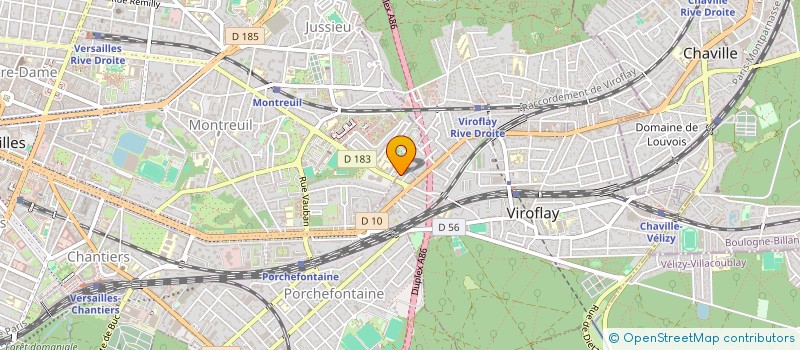 localisation de l'entreprise MONSIEUR JEROME FASANINO  VIROFLAY